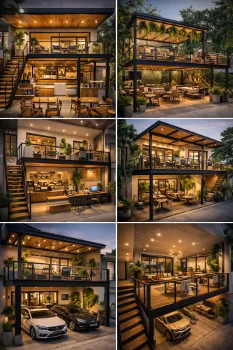 Mezannine Cafe Modern di Jonggol